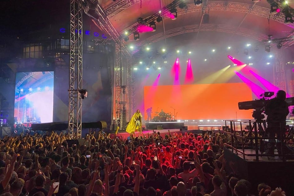 Das Konzert wurde für die Telekom Street Gigs veranstaltet.