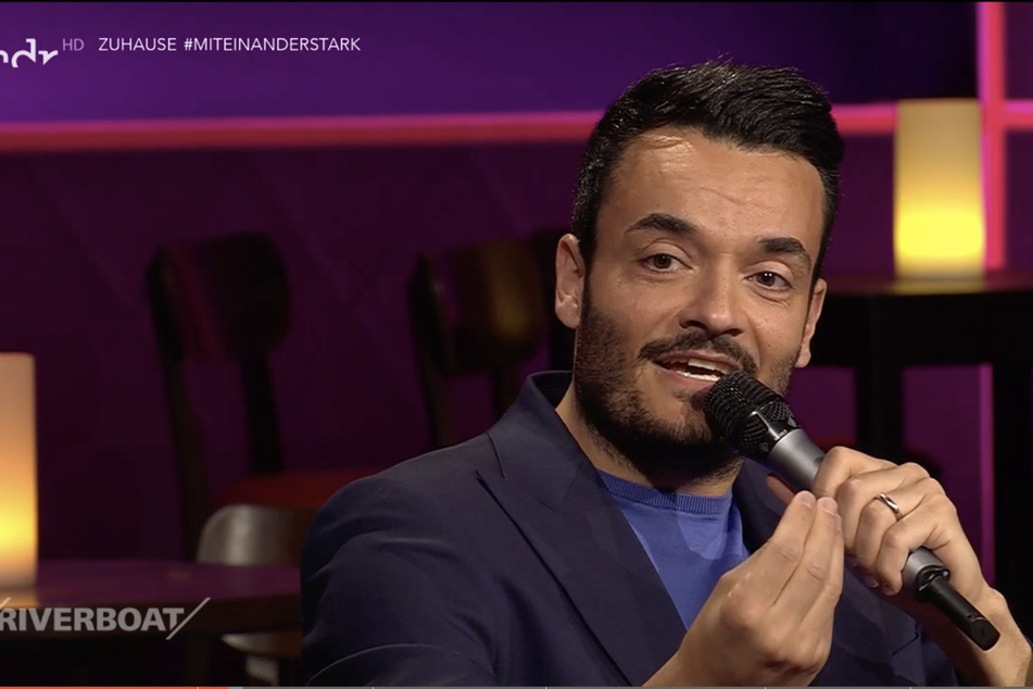 Giovanni Zarrella (42) war jetzt im Riverboat zu Gast.