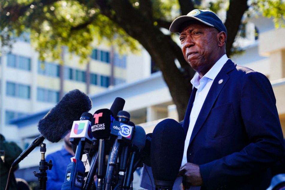 Houston Mayor Sylvester Turner spoke out against the "Death Star" bill at a press conference on Monday.