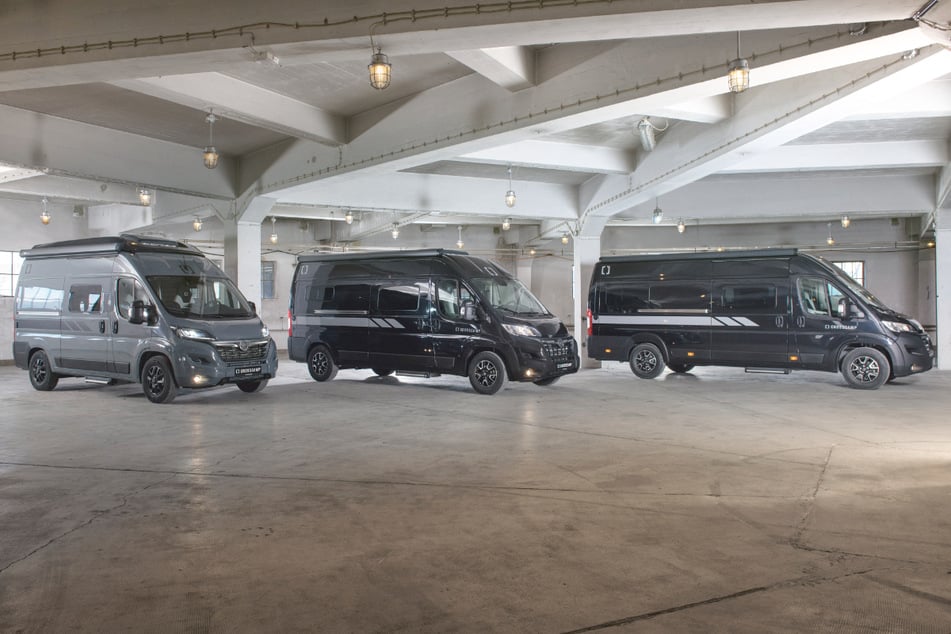 Die neuen Modelle Full 600 und 640 sind größer als der Van Flex 541 und bieten jede Menge Platz.