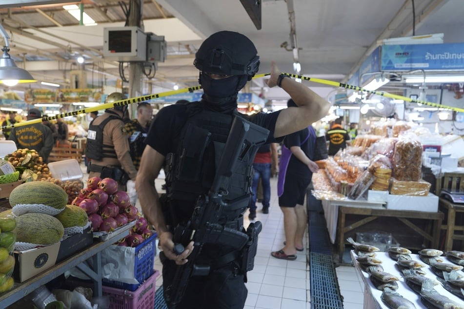 Der Vorfall ereignete sich auf dem Or Tor Kor Markt, einem bekannten Frischmarkt, auf dem es auch viele Garküchen gibt.