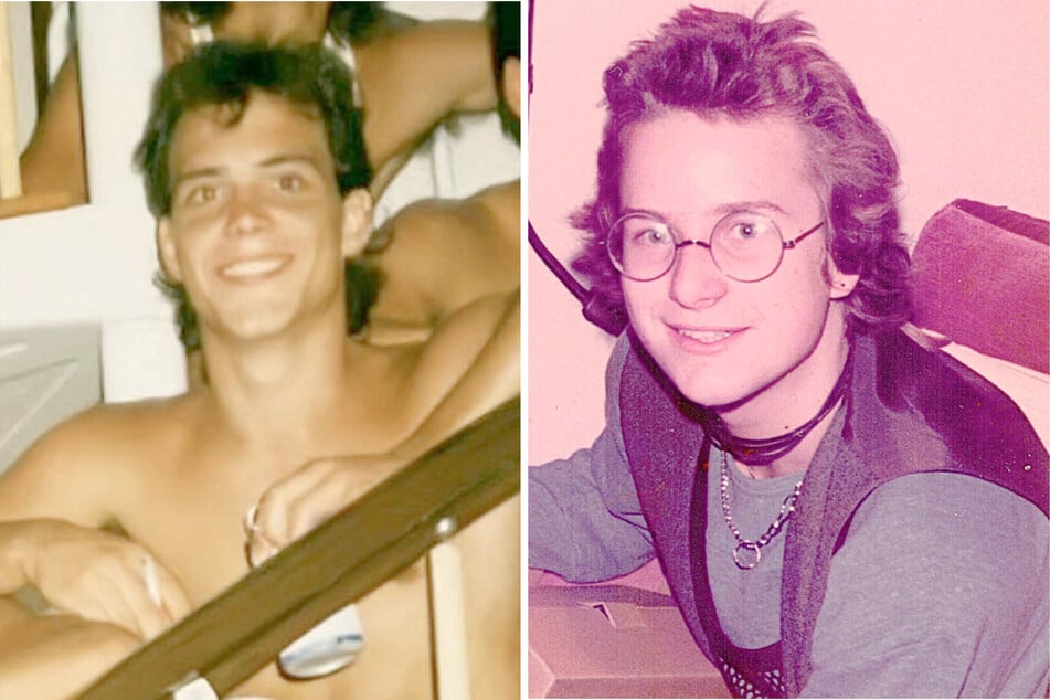 Damals sahen die beiden noch ein bisschen anders aus: Ande etwa im Jahr 1984 (l.) und Lars etwa 1983.