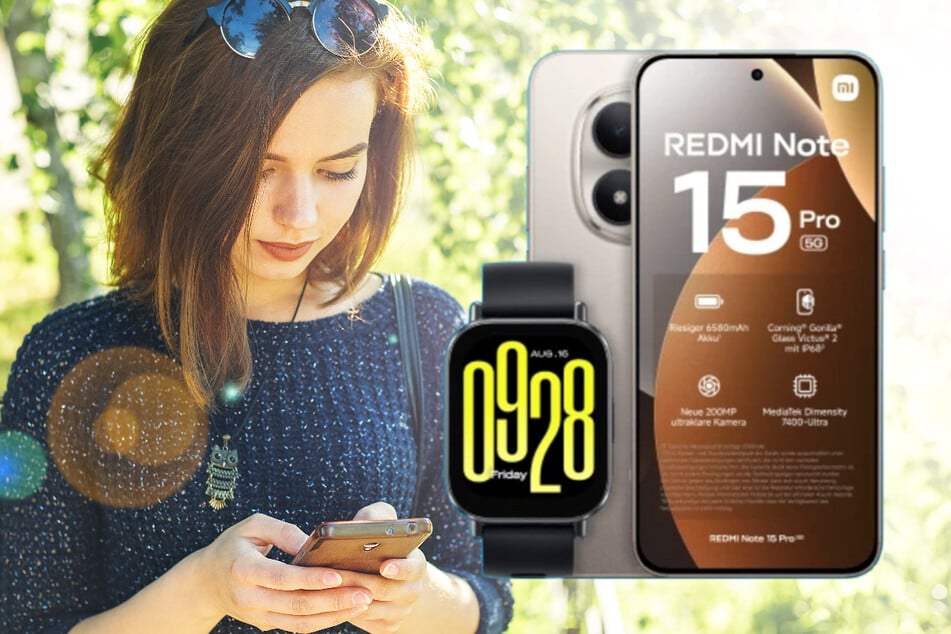 Xiaomi Redmi Note 15 Pro 5G plus Smartwatch gratis für unter 20 Euro bei Blau