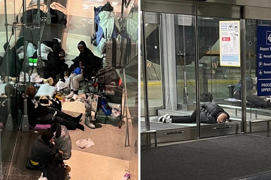 Hunderte Obdachlose überrennen Flughafen: Unmut sorgt für Shitstorm