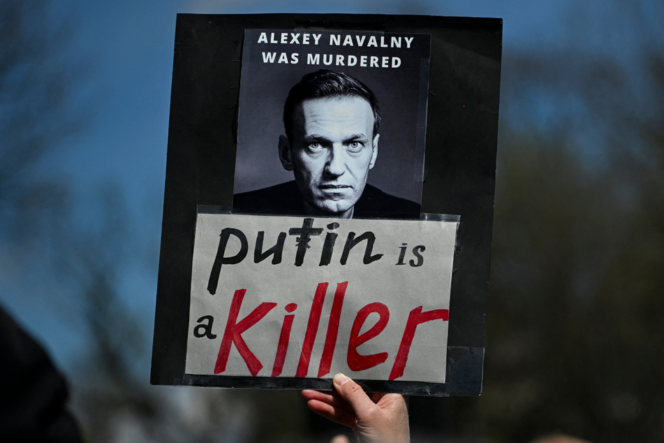 Anti-Putin protests rallied against the sham election on Sunday, with supporters of the late Alexei Navalny putting on a powerful display.