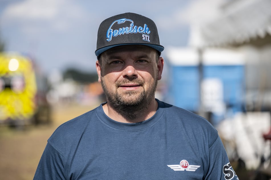 Veranstalter Dominic Würfel (39) organisiert seit dem 16. Lebensjahr die Treffen.