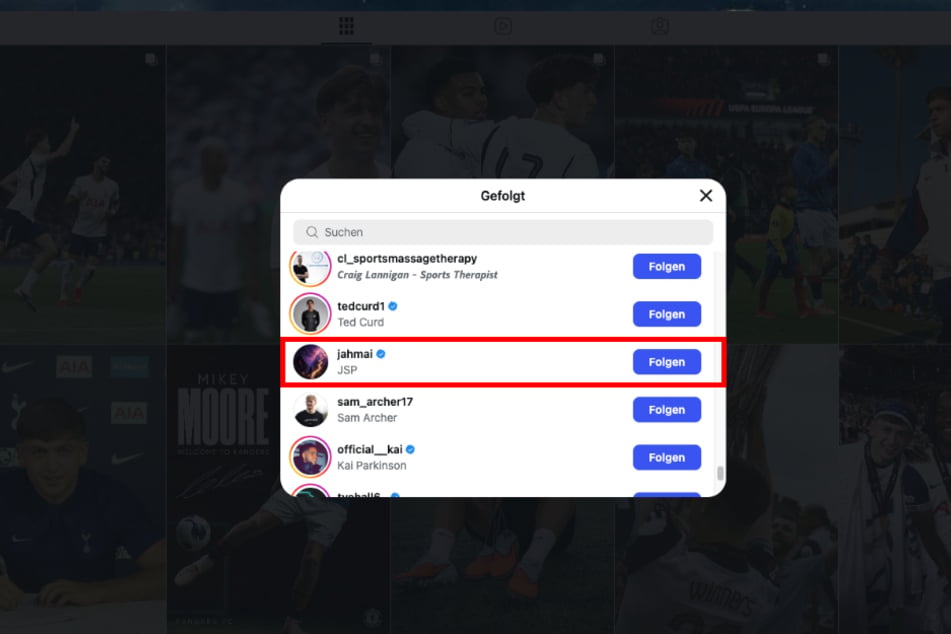 Ein Hinweis auf einen möglichen FC-Wechsel findet sich auch auf dem Instagram-Kanal von Mikey Moore: Seit Montagmorgen folgt der 19-Jährige dort Köln-Profi Jahmai Simpson-Pusey (20).