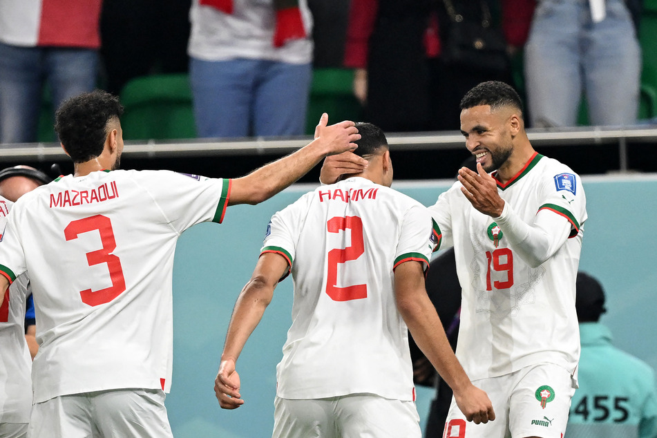 Youssef En-Nesyri (r.) erzielte das 2:0.