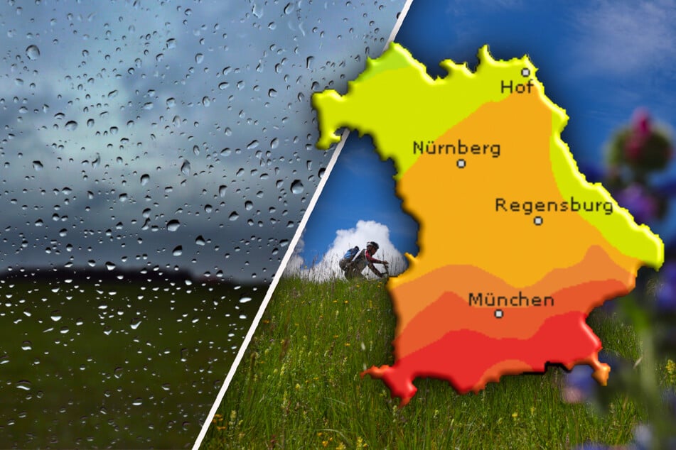 Am Wochenende drohen vor allem im Süden Bayerns wieder heftige Gewitter.