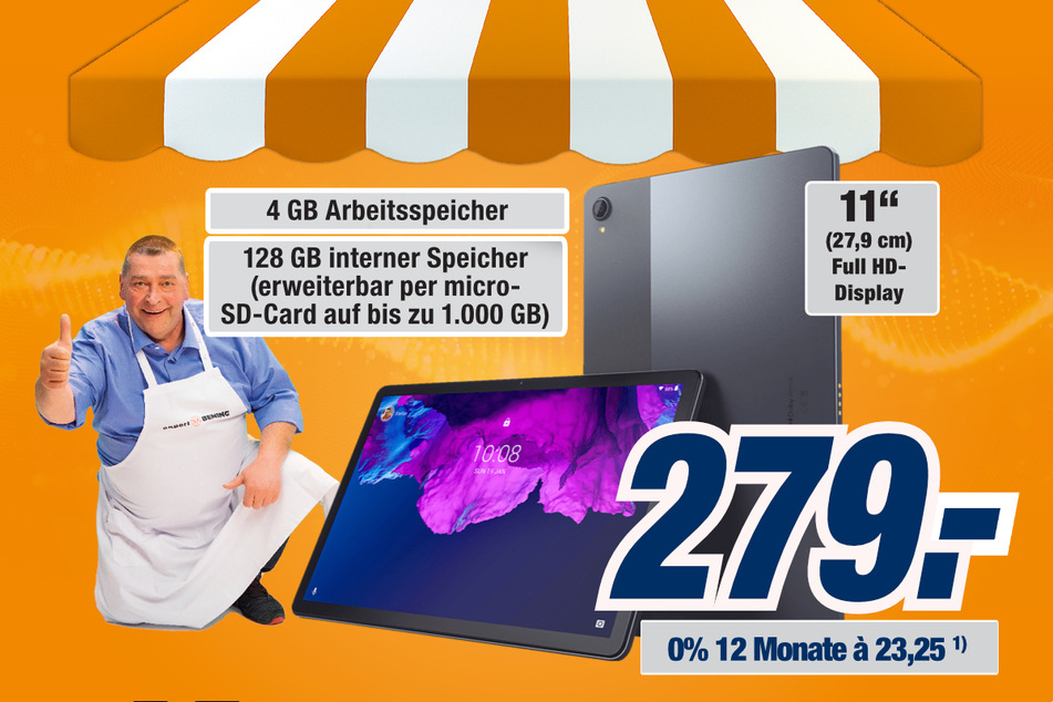 Familientablet mit Smart Ladestation!