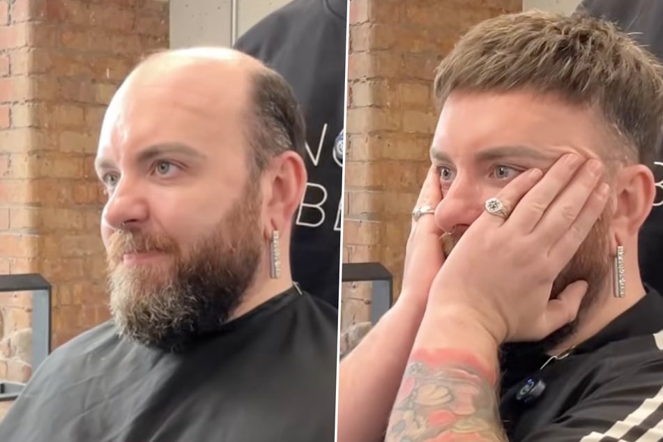 Casey (38) ist vor seiner Verwandlung aufgeregt. Danach traut er seinen Augen nicht.