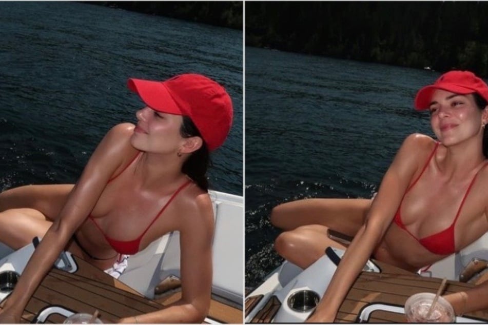 Kendall Jenner gives "wake surfer girl" vibes in new bikini pics
