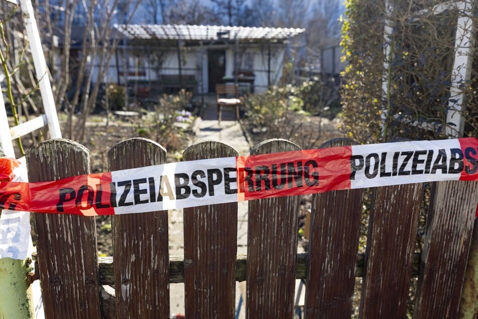 Einbruch in den Kleingartenverein "Gartenoase Friedrichstadt".