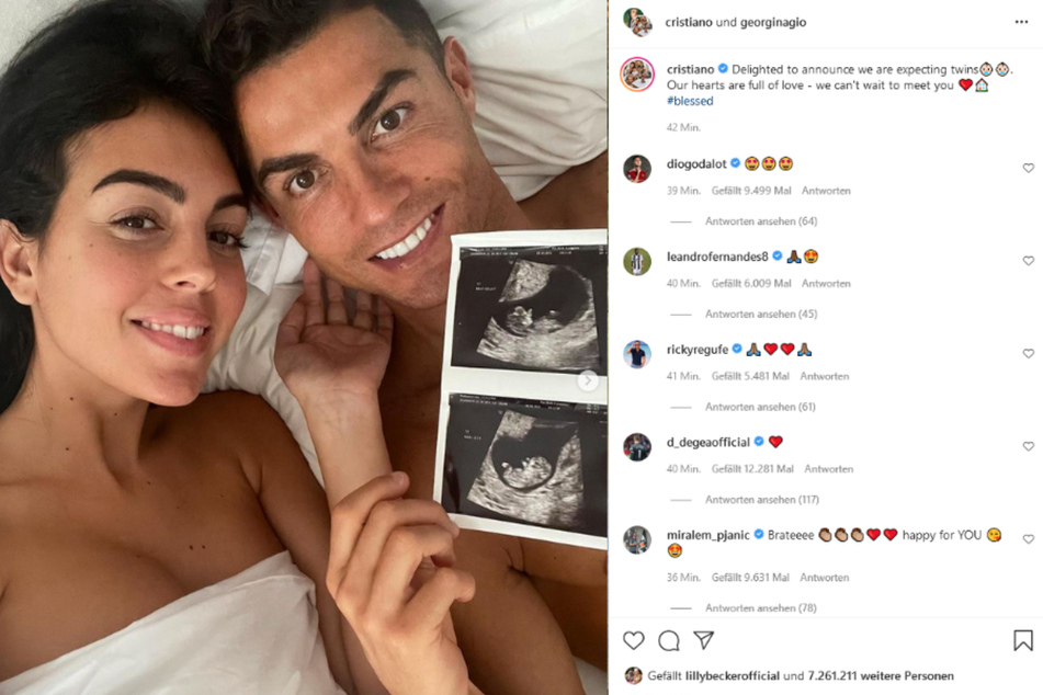 Cristiano Ronaldo (36) und Georgina Rodríguez (27) erwarten Zwillinge!