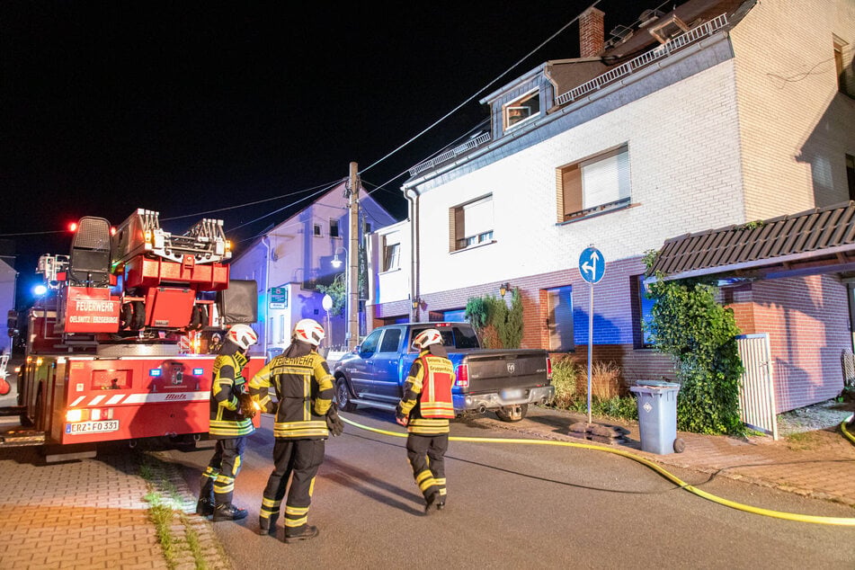 Die Feuerwehr musste in der Nacht zu Dienstag in die Rudolf-Breitscheid-Straße ausrücken.