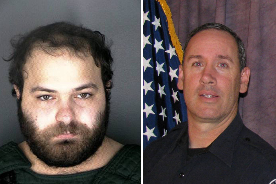 Left: Ahmad Alissa, the suspect in the Boulder supermarket shooting. Right: Eric Talley, the police officer who was killed after responding to the emergency.