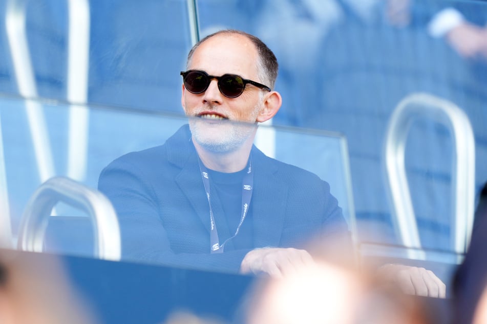 Thomas Tuchel (52), Dortmunds früherer Cheftrainer, wurde auf den Rängen gesichtet. (Archivfoto)