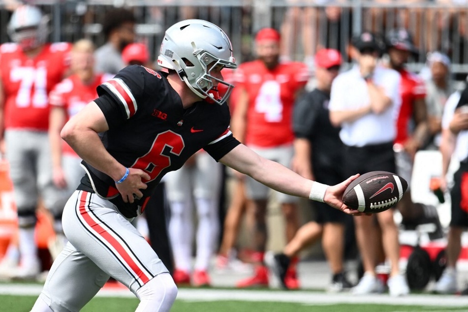 Cade Stover (pictured) believes in both Kyle McCord and Devin Brown as leading quarterbacks over Ohio State.