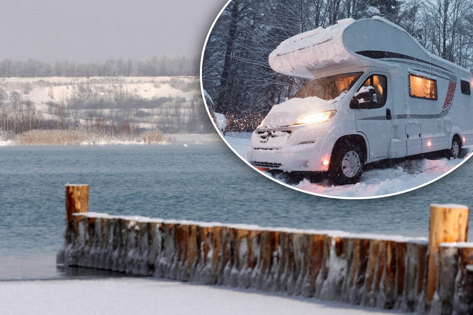 Feiertage sogar oft ausgebucht: Wintercamping liegt in Sachsen voll im Trend