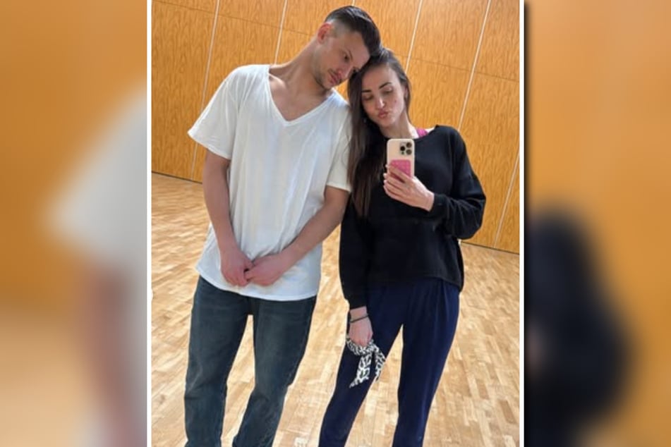 Auch beim Tanzen sind Ilya und Ekat ein Herz und eine Seele.