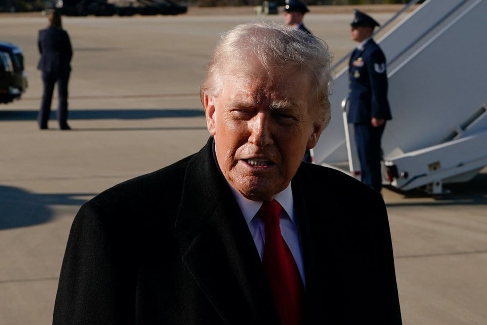 Trump warned it would be a "bad day for Iran" if it fails to make a nuclear deal as he confirmed another aircraft carrier group was heading to the Middle East.