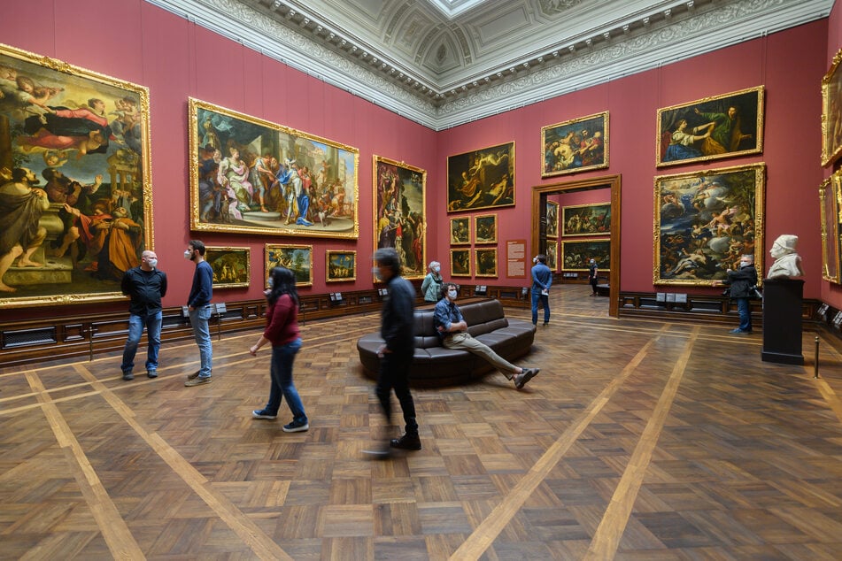 Ein aktuelles Bild aus der Gemäldegalerie Alte Meister: Interessierte können das Museum ab dem heutigen Montag wieder besuchen.