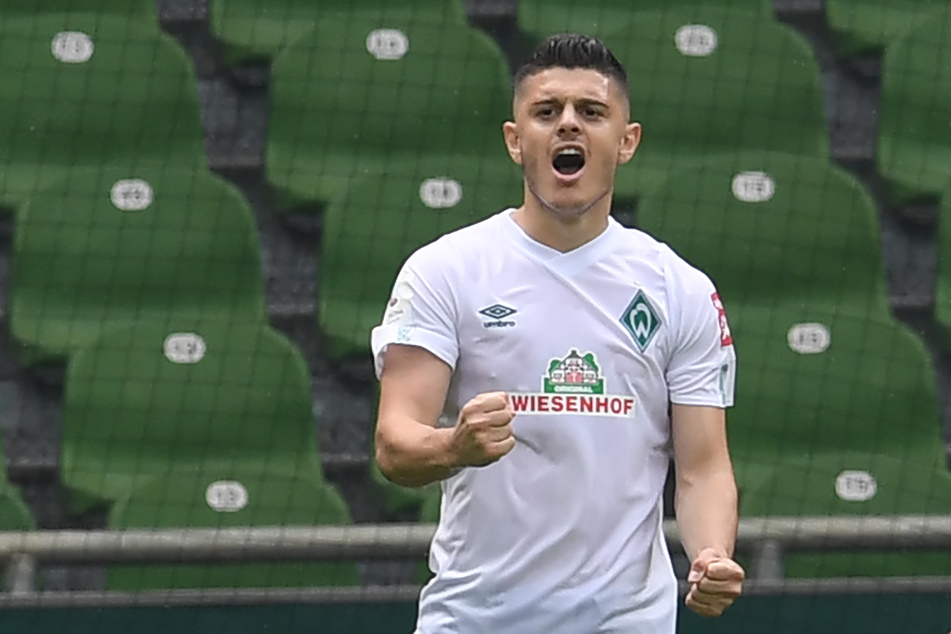Der wechselwillige Milot Rashica (24) stand im Test gegen Eintracht Braunschweig nicht im Kader des SVW.