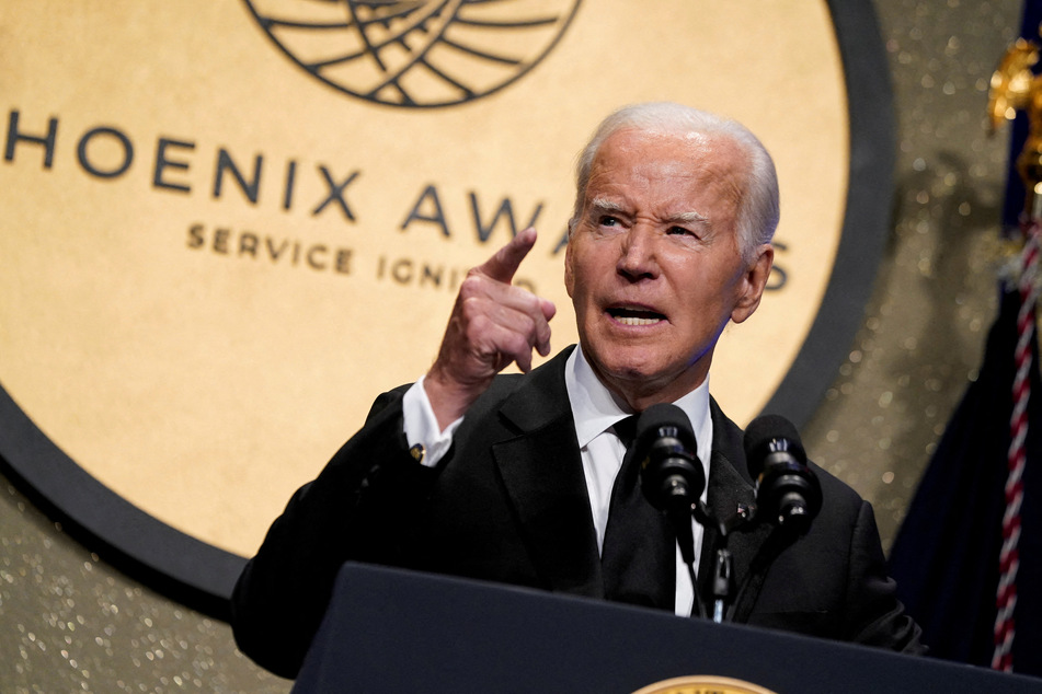 President Joe Biden criticized "a small group of extreme Republicans" that has brought the government on the brink of a shutdown.