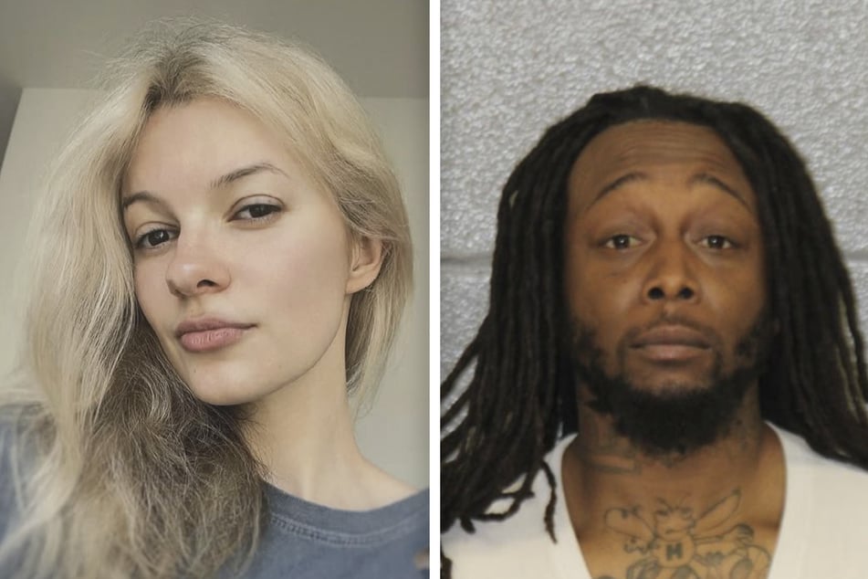 Iryna Zarutska (†23, l.) soll von Decarlos Brown (34) erstochen worden sein.