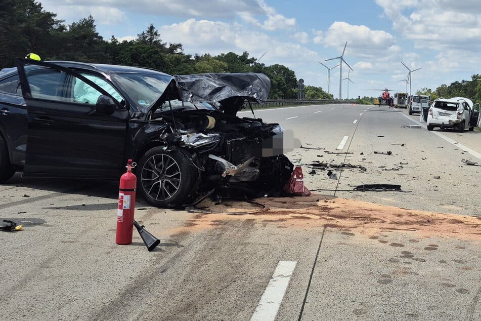 Unfall A9: Unfall-Chaos auf der A9: Vier Crashs sorgen für lange Staus