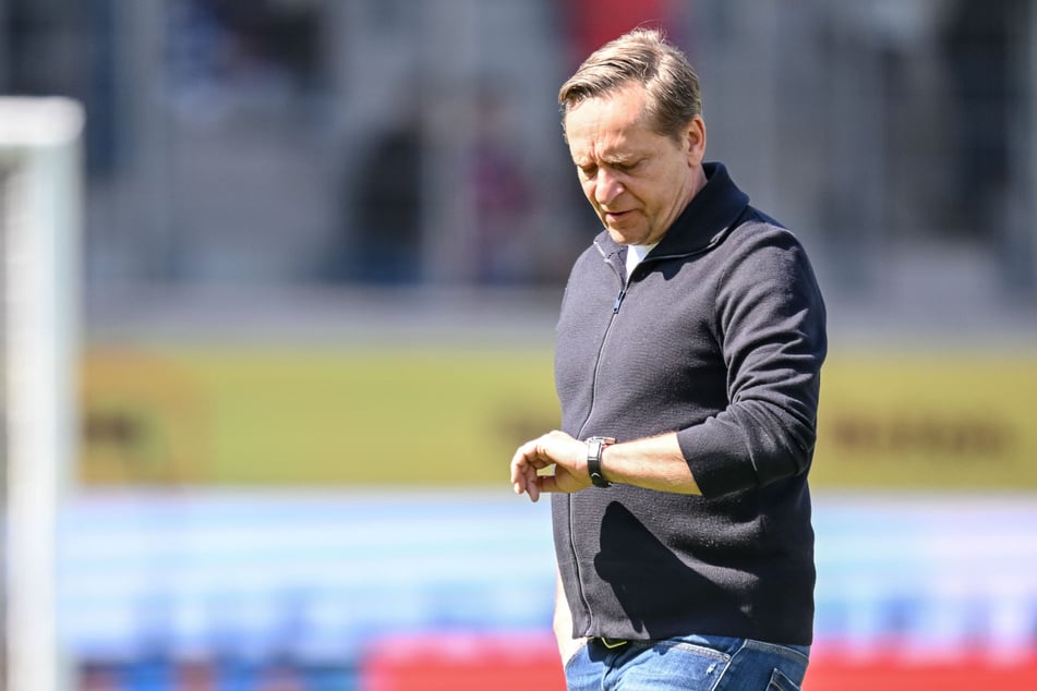 Horst Heldt (56) musste das Interview kurzfristig absagen.