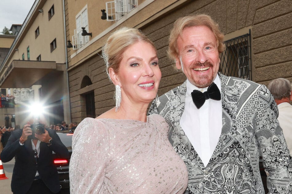 Kult-Entertainer Thomas Gottschalk (74) und seine Partnerin Karina Mroß (62) haben sich auf Ibiza das Jawort gegeben. (Archiv)