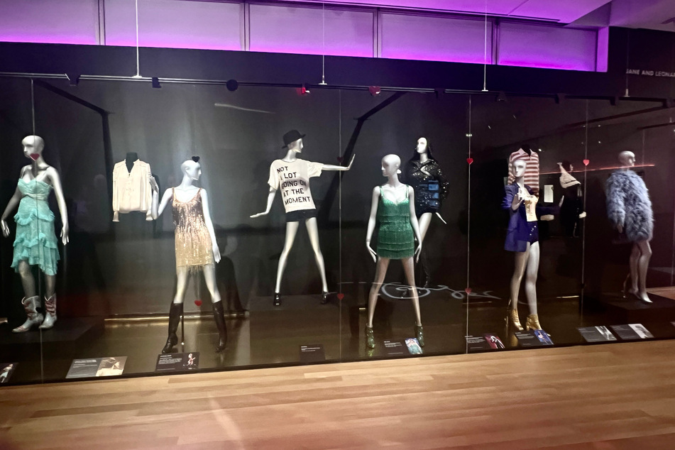 Taylor Swift: Storyteller features outfits from each of her 10 album eras, which span from 2006 to 2022.