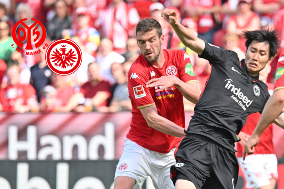 Wildes Duell zwischen Mainz 05 und Eintracht Frankfurt endet ohne Sieger!