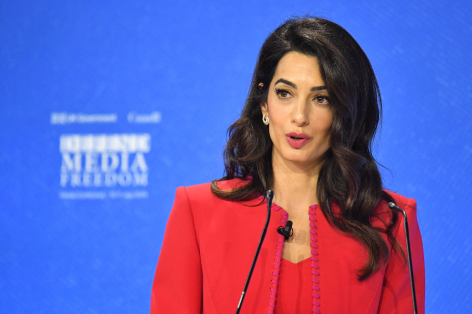 Amal Clooney, Menschenrechtsanwältin aus dem Libanon und Ehefrau des US-amerikanischen Hollywood-Stars George Clooney.