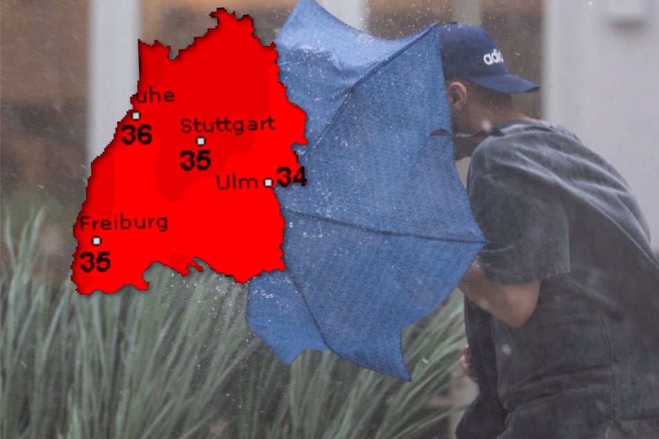 Hitze, Hagel und Orkane: So ungemütlich wird das Wetter in Baden-Württemberg