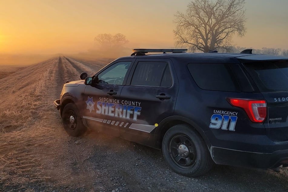 Jeff Easter ist mächtig stolz auf seine Kollegen vom "Sedgwick County Sheriff's Office".