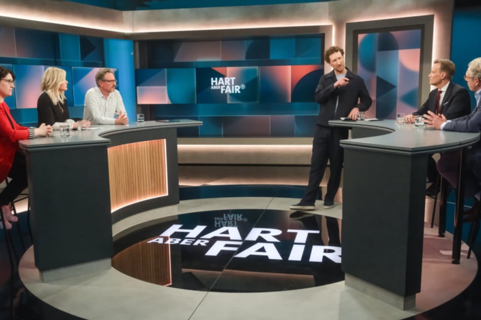Trotz ihrer unheilbaren Krebserkrankung war Patrice Aminati live bei "hart aber fair" zu Gast.