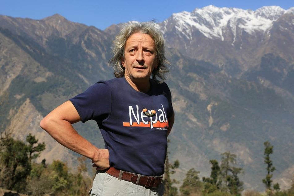 Ray Hartung (64) ist oft in Nepal unterwegs - als Bergsteiger, Reiseleiter und Entwicklungshelfer.