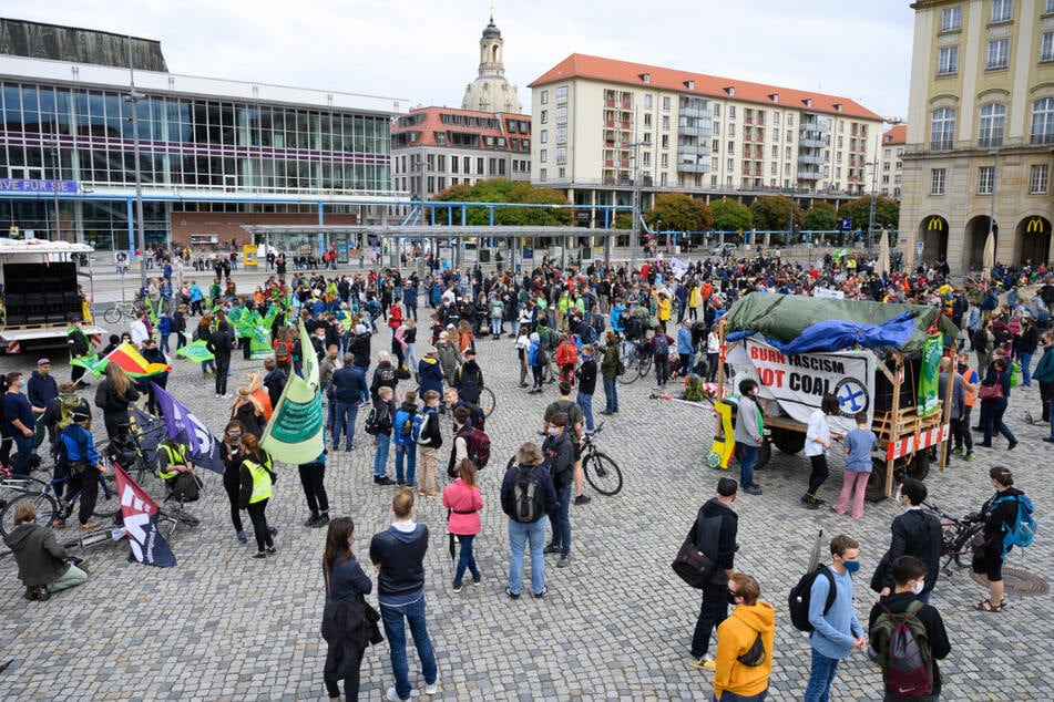 "Fridays for Future" ist mächtig zurück: Tausende in Dresden auf der Straße