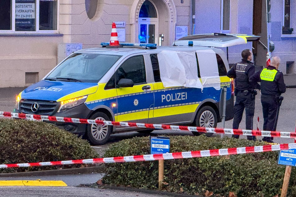Das Gebiet wurde von der Polizei vorsorglich abgeriegelt.