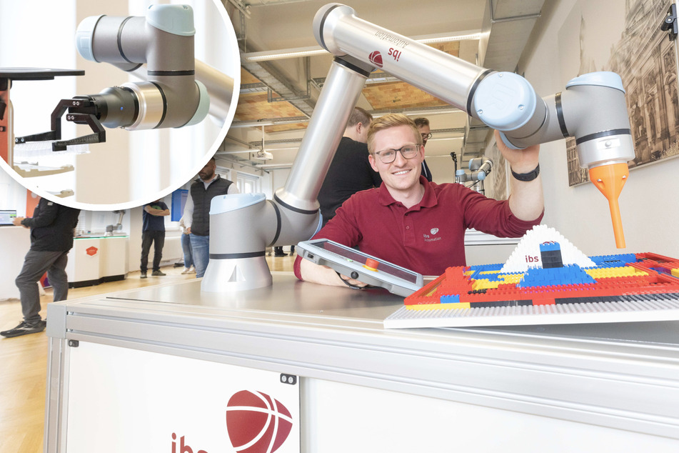 In Sachsen produziert: Dieser Roboter stemmt sich gegen den Fachkräftemangel