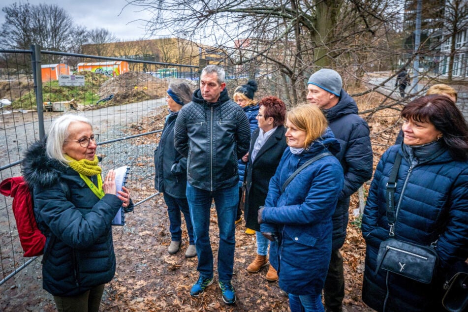 Gästeführerin Ramona Wagner (67) hat diverse Themen-Führungen durch Chemnitz im Programm.