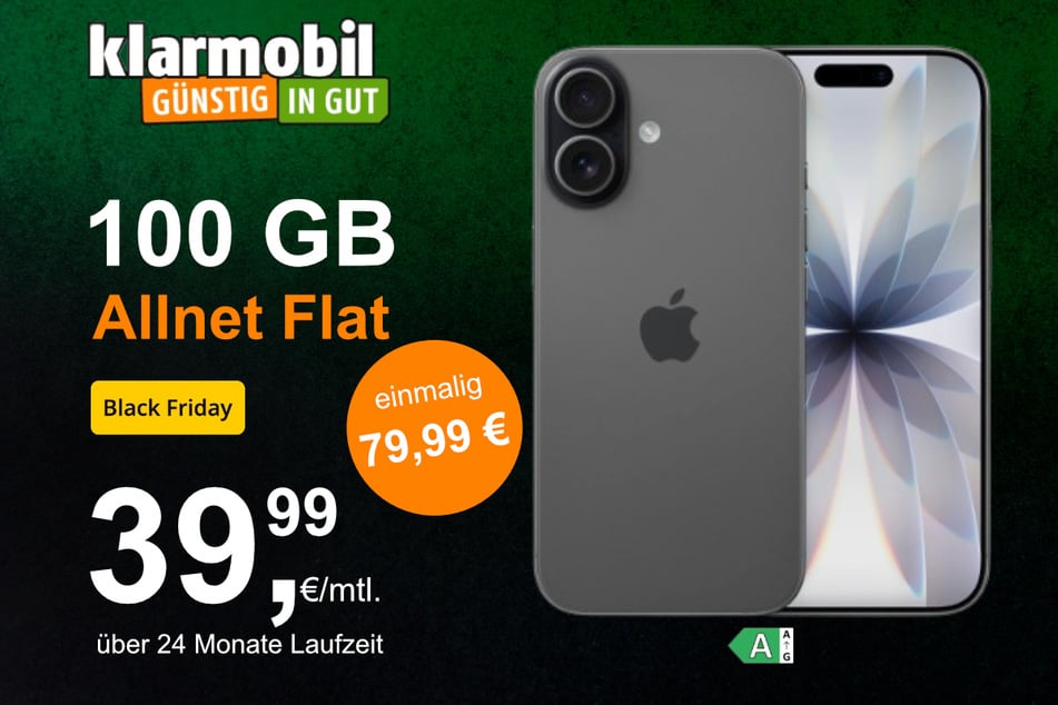 Das iPhone 17 (256 GB) inkl. 100 GB Datenvolumen für einmalig 79,99 Euro.