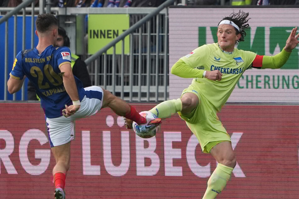 Fabian Reese (28, r.) konnte an seinem 28. Geburtstag keine Akzente setzen.