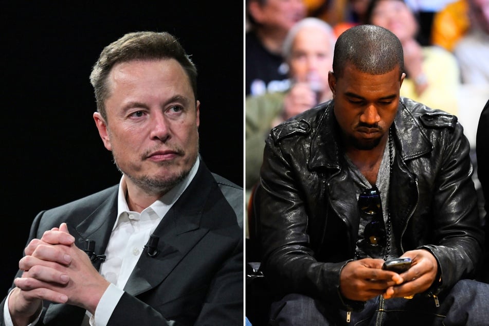 Kanye West (r.) recently shared a private conversation he had with Elon Musk where he told the billionaire that he has "signs of autism" from a car crash in 2002.