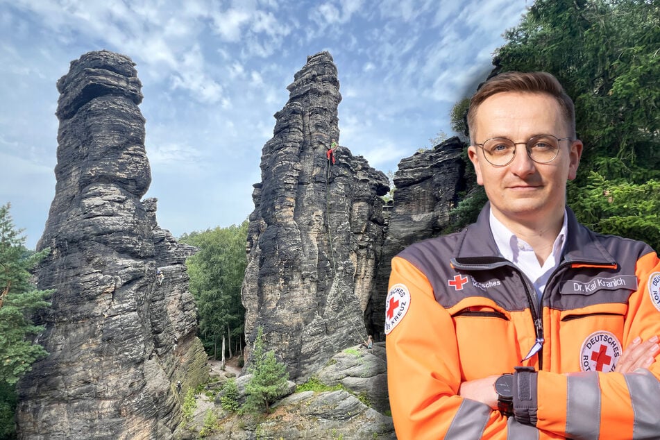 Sachsens Bergwacht im Stress: Immer mehr Kletter- und Wanderunfälle im Gebirge