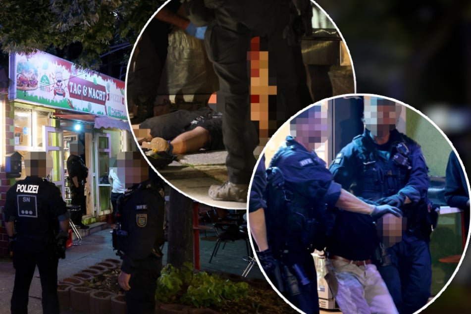 Chemnitz: Gewalt-Nacht in Chemnitz: Schlägereien, Messer-Bedrohung und ein blutüberströmter Mann