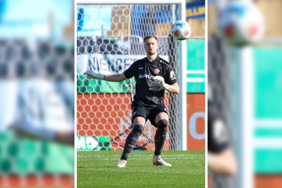 Will am Samstag die Null halten, es wäre zum ersten Mal in dieser Saison: Dynamo-Keeper Lennart Grill (26).