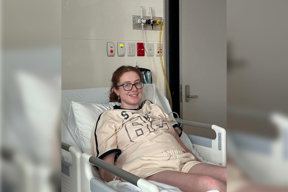 Den geschwollenen Bauch kann man hier noch ganz gut erkennen.